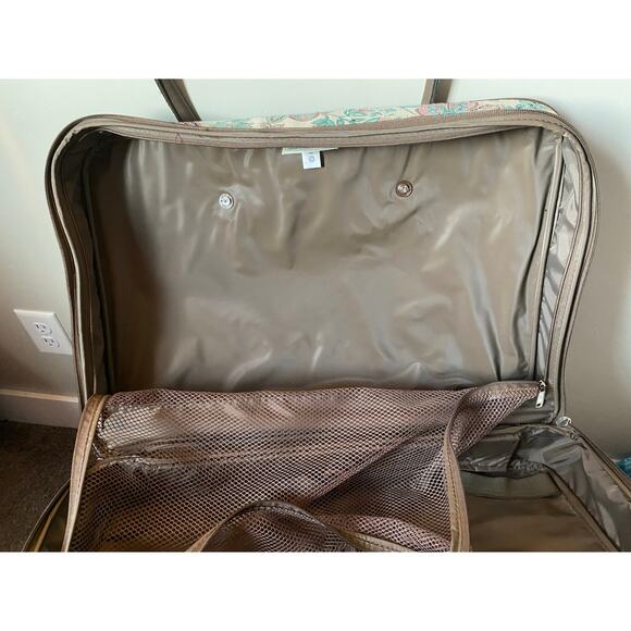 VTG American Tourister Floral Rosemont Lifestyle Garment Weekender Carry-On Bag - Picture 9 of 11